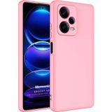 Microsonic Xiaomi Redmi Note 12 Pro+ 5G Kılıf Groovy Soft Pembe
