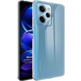 Microsonic Xiaomi Redmi Note 12 Pro+ 5G Kılıf Transparent Soft Şeffaf