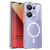 Microsonic Xiaomi Redmi Note 13 Pro 4G için Kılıf MagSafe Clear Sararmaz Şeffaf [Redmi Note 13 Pro 4G ile Uyumlu Kılıf - Şeffaf]