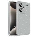 Microsonic Xiaomi Redmi Note 13 Pro Plus 5G için Kılıf Grand Stardust Gümüş [Redmi Note 13 Pro Plus 5G ile Uyumlu Kılıf - Gümüş]