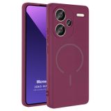 Microsonic Xiaomi Redmi Note 13 Pro Plus 5G için Kılıf Zeno MagSafe Mürdüm [Redmi Note 13 Pro Plus 5G ile Uyumlu Kılıf - Mürdüm]