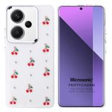 Microsonic Xiaomi Redmi Note 13 Pro Plus 5G Kılıf PrettyCharm Cherry [Redmi Note 13 Pro Plus 5G ile Uyumlu Kılıf - Kırmızı]