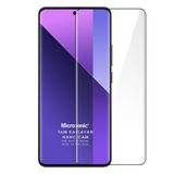 Microsonic Xiaomi Redmi Note 13 Pro Plus 5G Tam Kaplayan Nano Cam Ekran Koruyucu Siyah [Redmi Note 13 Pro Plus 5G ile Uyumlu Ekran Koruyucu - Siyah]