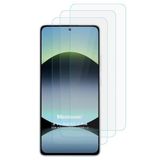 Microsonic Xiaomi Redmi Note 14 Screen Protector Nano Glass Cam Ekran Koruyucu (3`lü Paket) [Redmi Note 14 ile Uyumlu Ekran Koruyucu - Şeffaf]