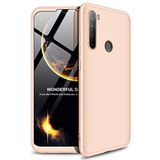 Microsonic Xiaomi Redmi Note 8 Gold Double Dip 360 Protective Kılıf