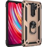 Microsonic Xiaomi Redmi Note 8 Pro Military Ring Holder Gold Cep Telefonu Kılıf