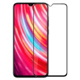 Microsonic Xiaomi Redmi Note 8 Pro Tam Kaplayan Temperli Cam Ekran Koruyucu Siyah [Redmi Note 8 Pro ile Uyumlu Ekran Koruyucu]