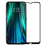 Microsonic Xiaomi Redmi Note 8 Tam Kaplayan Temperli Cam Ekran Koruyucu Siyah [Redmi Note 8 ile Uyumlu Ekran Koruyucu]