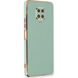 Microsonic Xiaomi Redmi Note 9S Olive Plated Yeşil Kılıf