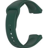 Microsonic Xiaomi Redmi Watch 3 Active Silicone Sport Band Koyu Yeşil Kordon