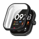Microsonic Xiaomi Redmi Watch 5 Kılıf 360 Full Round Soft Silicone Siyah [Redmi Watch 5 ile Uyumlu Kılıf - Siyah]