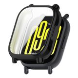 Microsonic Xiaomi Redmi Watch 5 Lite Kılıf 360 Full Round Soft Silicone Siyah [Redmi Watch 5 Lite ile Uyumlu Kılıf - Siyah]