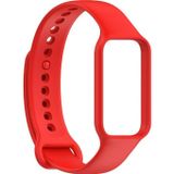 Microsonic Xiaomi Smart Band 8 Active Silicone Sport Band Kırmızı Kordon