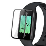Microsonic Xiaomi Smart Band 8 Active Tam Kaplayan Nano Cam Ekran Koruyucu Siyah [Smart Band 8 Active ile Uyumlu Ekran Koruyucu - Siyah]