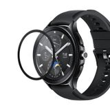 Microsonic Xiaomi Watch 2 Pro Tam Kaplayan Nano Cam Ekran Koruyucu Siyah [Watch 2 Pro ile Uyumlu Ekran Koruyucu - Siyah]