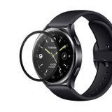Microsonic Xiaomi Watch 2 Tam Kaplayan Nano Cam Ekran Koruyucu Siyah [Watch 2 ile Uyumlu Ekran Koruyucu - Siyah]