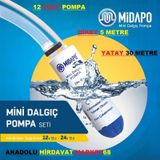 Midapo 12 Volt Mazot Aktarma Pompası Dalgıç Süt Sıvı Su Aktarma 1