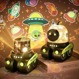 Midas Toptan Çocuklar Için Eğitici Eğlenceli Robot Figür Projektör Gece Lambası Uyku Arkadaşı Midas - 1