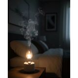 Midas Toptan Home 280 ml Retro Tasarım LED Işıklı USB Nemlendirici Aroma Difüzör - Çok Renkli