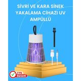 Midas Toptan Home Çocuk ve Evcil Hayvan Dostu Sivrisinek Yakalama Lambası