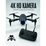 Midas Toptan Home E99 Pro 4K Hd Kameralı Katlanabilir Drone App Kontrollü Uzaktan Kumandalı Mini Drone - Çok Renkli