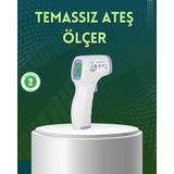 Midas Toptan Home Kızılötesi Temassız Ateş Ölçer LCD Ekranlı Hassas Termometre - Çok Renkli