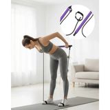 Midas Toptan Home Pilates Bar Direnç Aleti Duruş Geliştirici ve Kas Güçlendirici - Çok Renkli