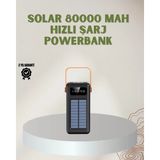 Midas Toptan Home Powerbank Solar Fenerli Çoklu Kablolu Taşınabilir Şarj Aleti