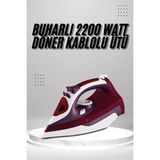 Midas Toptan Home Seramik Tabanlı Kırmızı 2200 Watt Şok Buharlı Ütü
