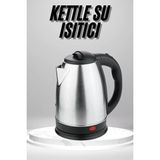 Midas Toptan Home Su Isıtıcı 220 - 240 V Paslanmaz Çelik Kettle Uzun Ömürlü 2000 Watt