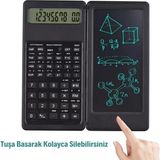 Midas Toptan Silinebilir LCD Yazı Tabletli,kalemli Katlanabilir Bilimsel Hesap Makinesi BX40 Midas - Renkli
