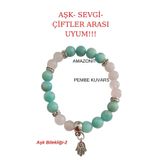 Midas Yıldızı Aşk Ve Şans Mıknatısı Bileklik, Aşk, Sevgi Ve Çiftler Arası Uyum Çeken Doğal Taş Bileklik aşkbilekik-2