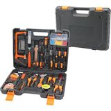 MidasTech 38PCS Teknik El Aletleri Usta Takım Sett.vida-Pense-Djt.k.kalem-Alyan-Çekiç-Bits Uç-Fener-Me