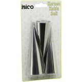 MidasTech 3pcs Metal Korneo Kalıp - Pasta Dekorasyon Aparatı Çap:3.4cm x UZUNLUK:12CM BRKT-921602 (4887) Mid