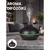 MidasTech 550 ml Kapasiteli Ultrasonik Difüzör – Yağsız Nemlendirici Kullanımıyla Uyumlu Yeni Nesil Mi - Çok Renkli
