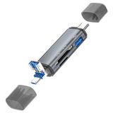 MidasTech Ally ADS-307 3 In 1 USB + Micro USB + Type-C Otg Kart OKUYUCU-(5775) Midiastech