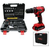 MidasTech Banco Bn-5 F-136 Stanlıy Kırmızı 24W Professıonal Şarjlı Darbeli Matkap Seti Çantalı (4887) Mida