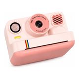 MidasTech Beyaz Anında Baskılı Çocuk Dijital Kamera Termal Yazıcılı Fotoğraf Makinesi Hd Video 16X Zoo - Renkli