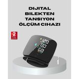 MidasTech Dijital Bilek Tansiyon Aleti – Çift Kullanıcı Hafızalı, Aritmi Uyarılı ve Otomatik Kapanmal - Çok Renkli