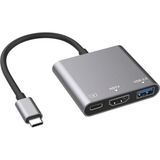 MidasTech Enkado EKD-TP43 Type-C To Hdmı+Pd+Usb 3.0 ÇEVIRICI(1923) Midiastech