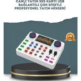 MidasTech Gürültü Engelleme Özellikli Canlı Yayın Ses Kartı Midiastech
