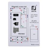 MidasTech Jıafa JF-870 iPhone 11 Pro Max Mıknatıslı Çalışma Hasırı Vida GOSTERGELI-(5775) Midiastech