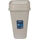 MidasTech Kapaklı Çöp Kovası, Plastik 17 Lt ROYALEKS-G647 Nemere - 0 - 19 lt - Renkli