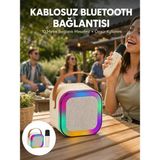 MidasTech Karaoke Mikrofon Hoparlör Seti 6 Saat Kullanım Süresi Yeni Nesil Midiastech