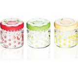 MidasTech Mini Yuvarlak Saklama Kavanozu Fruit ROYALEKS-SGM07560 Nemere
