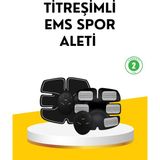 MidasTech Orijinal 2025 Ems Titreşimli Kas Çalıştırma Cihazı Evde Spor Için A Kalite Midiastech