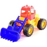 MidasTech Oyuncak Iş Makinesi Dozer 30X18X18 cm Nemere - 10 cm