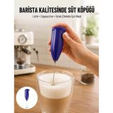 MidasTech Portatif Kahve Köpürtücü – Latte Cappuccino Milkshake ve Puding Yapıcı Midiastech
