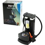MidasTech Saatli Dikey Model - Ince Pistonlu Ayak Pompası Oto-Araç - Bisiklet-Motor Lastik - Top - Ş�