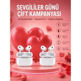 MidasTech Sevgiliye Hediye Çift Kulaklığı Yeni Nesil Pro Kulaklık Sevgililer Gününe Özel Kampanya Mida - 1